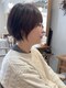 アンリー(Anree)の写真/髪質・骨格・クセに合わせ、襟足のラインにもこだわったカットで360度どこから見ても美しいショートに！