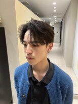 ステージ(STAGE)&nbsp;ダウンパーマ　ニュアンスパーマ　センターパート