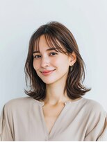 e.m.a プレミアムビューティーサロン 栄駅店(e.m.a PREMIUM BEAUTY SALON)&nbsp;レイヤーカット/イメチェン/外ハネボブ/美髪/ワイドバング/髪型