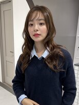 サンドイエナ 横浜店(sand yena)&nbsp;ボブディオリーブベージュ髪質改善縮毛矯正フェイスレイヤー