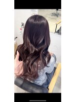 ビューバイネオリーブ 用賀店(Beau'r by neolive)&nbsp;大人ガーリーダークアッシュ似合わせカットミディアムレイヤー