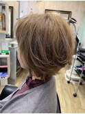 大人カラーショートスタイル