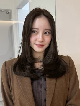 ノイ 銀座(noi) 顔周りレイヤーカットべージュカラーくびれレイヤーカット