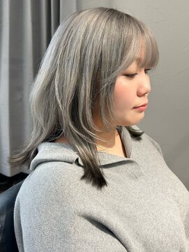マーレ(MARLE./) シルバーアッシュ/ハイトーンで作る儚げモード