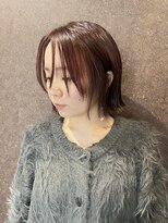 花鳥風月 シンプルでも可愛い前髪パツッとボブ
