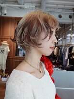 ユルクメゾンシティ 名古屋(JURK MAISON CITY) 名古屋/ミルクティーブロンド/ダークブルー/デジタルパーマ