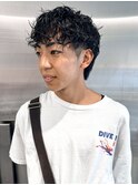 マッシュスパイラルパーマ