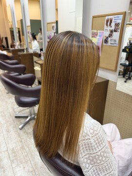 ウラン 苗穂店(Urun) 乾かすだけでまとまる髪質改善ストレート