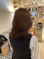 オーガニックエコ 川越(organic+eco)&nbsp;20代30代春夏くびれヘア/イルミナカラーブラウン/髪質改善