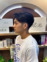 ロアン 福津店(roan) センターパートカルマパーマ