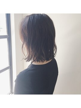 ナンバースリー 溝の口店(Number Three) 切りっぱなしボブ【N°3hairlounge溝の口店】