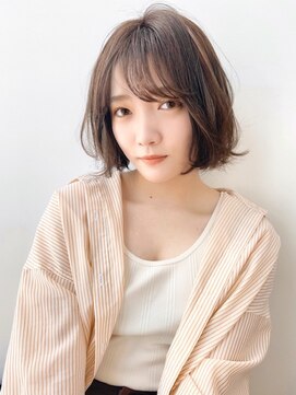 ビーハイブアヴェダ PARCO2店(BEHIVE AVEDA) 【ＢＥＨＩＶＥ及川】ボブ×モカブラウン