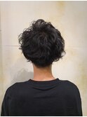無造作マッシュショート