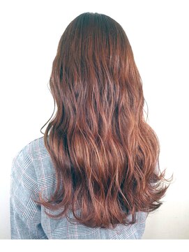 エメールヘア(aimere hair) テラコッタオレンジベージュ