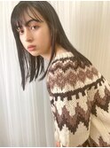Emma ecole 韓国風シースルーバング×ストレートパーマ by.高橋