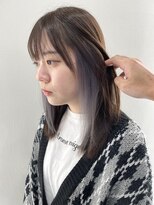 ジンクヘアーセカンド(ZiNK HAIR2nd)&nbsp;シルバーグレー×インナーカラー