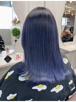 ピンク バイ アンジェリカ 瓢箪山店(PINQ by ANGELICA)&nbsp;#PINQ #ネイビーブルー