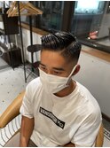 ビ海外七三分けフェードカット【広尾、恵比寿】担当:尾上