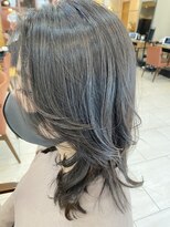 ガーデン タチカワ(garden tachikawa)&nbsp;加藤貴大30代40代人気大人に似合う小顔ひし形レイヤースタイル