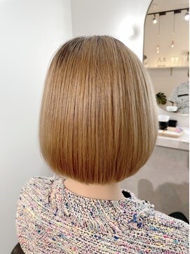 グレージュ(Grege) 【Grege】ナチュラルボブ+髪質改善