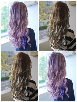 クリスタル 船橋(Crystal) シールエクステ&カラー 【Crystal船橋】エクステ