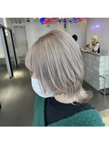 ゲーム 原宿店(GAME)&nbsp;ウルフカット/ダブルカラー/ケアブリーチ/髪質改善/原宿