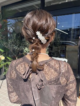 ラテ ヘア リリィ(latte hair lily) 大人可愛い/ヘアアレンジ