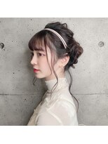 ニスル 上尾店(NISURU)&nbsp;似合わせカット/大人ガーリー/ダークアッシュ/着物/上尾/上尾駅