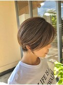30代40代50代/白髪ぼかし/脱白髪染め/ショート/ハイライト