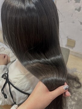 サンバイセライロ 千葉(SAN. by celilo) オリーブベージュ/透明感カラー/ブリーチなしカラー