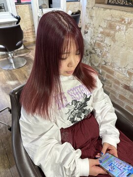 ニコ(nico...) マゼンタピンクミディ