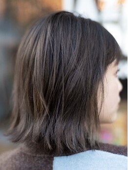 ポノ(pono)の写真/【千種区京命】年齢による髪質の変化に寄り添うオーガニックカラー◇ダメージレスな艶髪はおまかせ♪