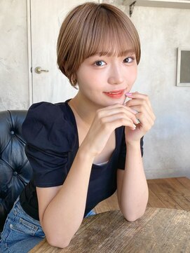 アフロート ルヴア(AFLOAT RUVUA) みねスタイル♪ マッシュショート ボブ 30代 40代 小顔 新宿