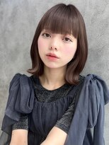 くびれボブ×モカグレージュ