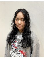 ネウィ ジャム 町田(newi JAM)&nbsp;ロングパーマ/レイヤースタイル/前髪パーマ