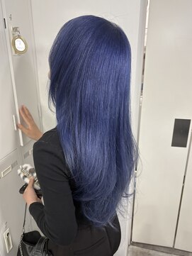 リュンヌ(Lune) ブルーラベンダー/寒色系/ブリーチカラー/ダブルカラー/YU90