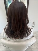 艶々ブラウンで大人上品カラー☆