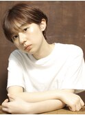 大人のショートボブ/ショートヘア