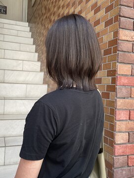 ネオリーブ チロル 横浜西口店(Neolive CiroL.) ボブレイヤー ナチュラルブラウン 【miku】