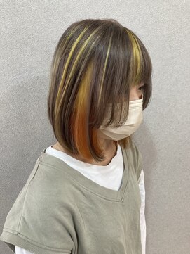 ノネット(Nonet plus) デザイン/イエロー/オレンジ