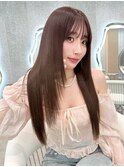 ★美髪縮毛矯正 髪質改善 レイヤーカット 前髪カット