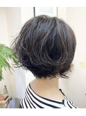 ショートボブパーマ
