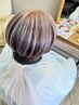 『白髪ぼかし』ハイライト+カラー+カット(ボンドカラー)¥13500~