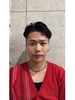 エスフォーメン(es for men) オールバックパーマ