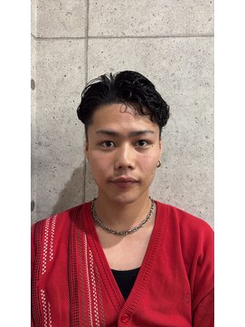 エスフォーメン(es for men) オールバックパーマ