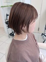 ヘアアンドデイスパ アグー(hair&dayspa AGU) 大人丸みショートボブ