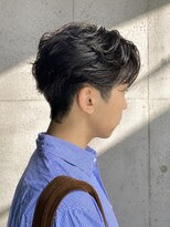 オグジュアリー 表参道(aux.)&nbsp;【簡単セット】黒髪フェザーパーマ