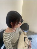  西宮美容室/甲子園口美容室/パプス甲子園口/インナーボブ