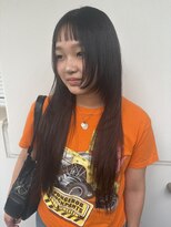 ヘアアンドデイスパ アグー(hair&dayspa AGU)&nbsp;『KURUMI☆』    顔まわりで差がつく♪オン眉ハイレイヤー！！