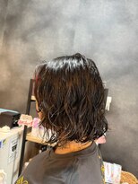 ノーヴァ バイ ボナ 前橋店(nova by bona)&nbsp;パーマで再現性抜群!ボブレイヤーで小顔見せ